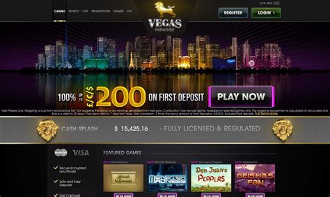 Vegasparadise casino bonus